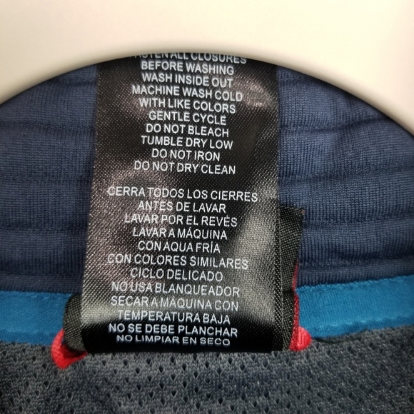 Gerry Men's Blue Ottoman Lightweight Pullover 1/4 Zip with Snaps Men's Size 2X - Picture 6 of 8